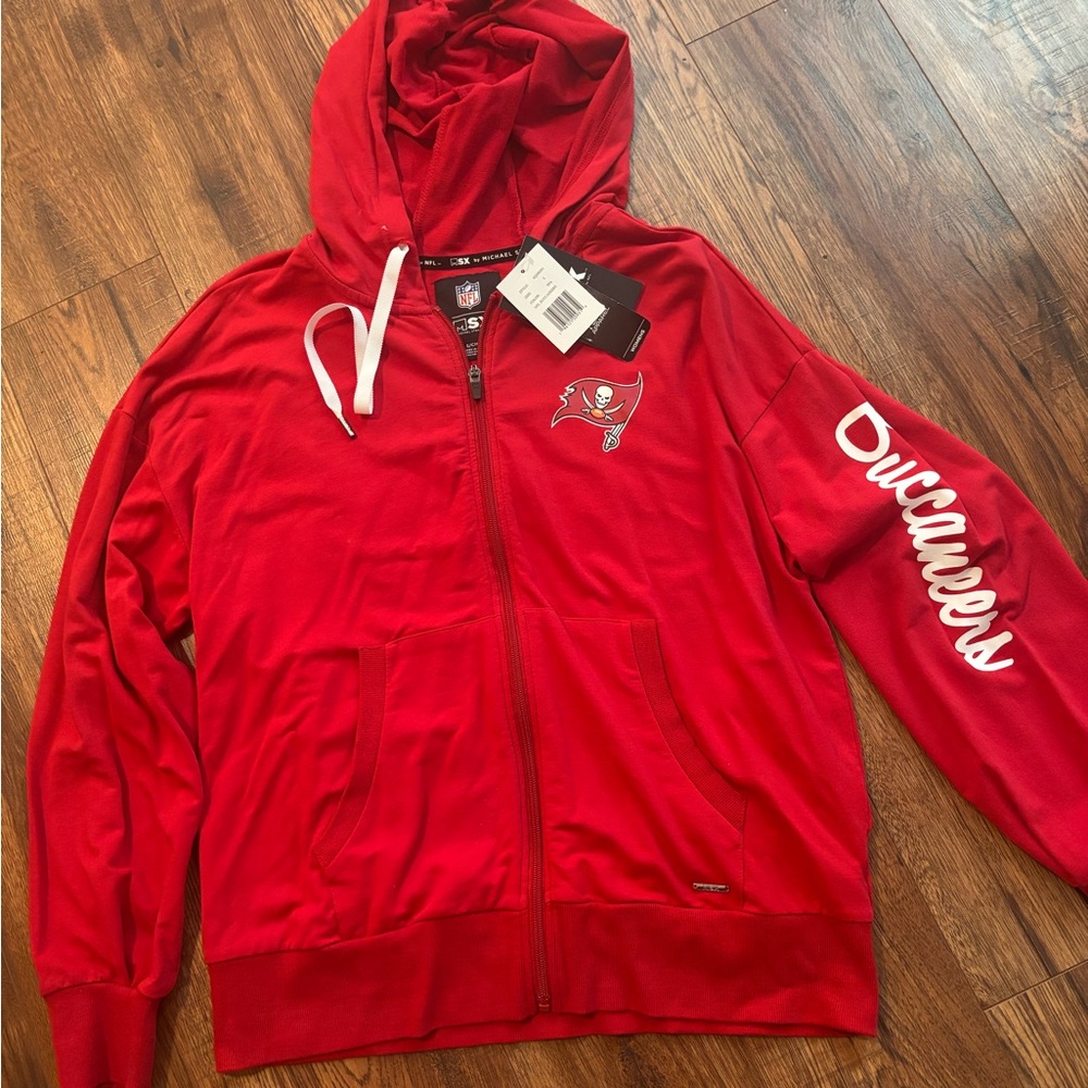 Red Buccaneers Hoodie